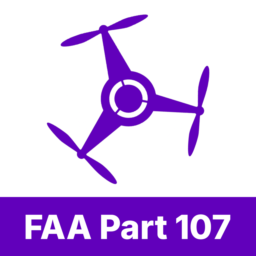 FAA Part 107 Drone Pilot Test Icon